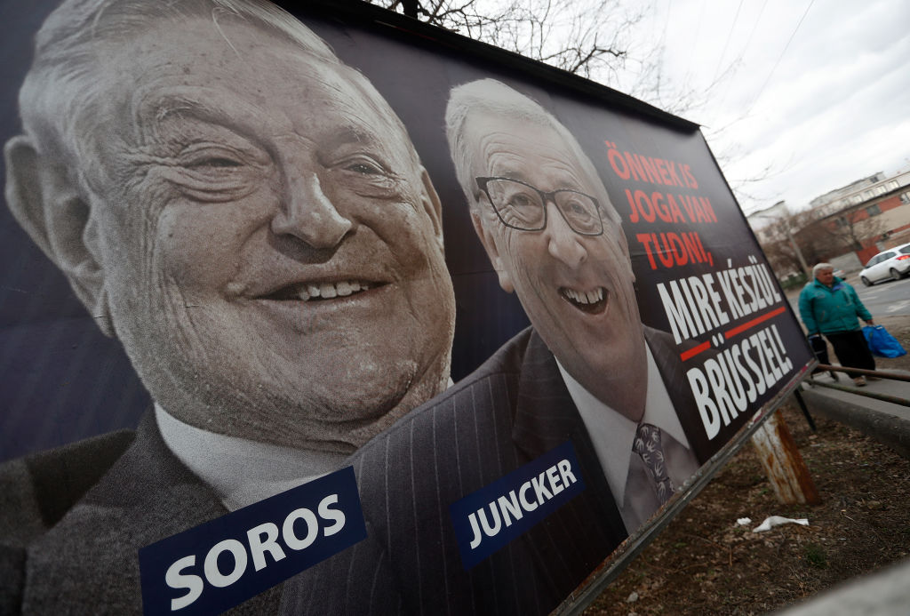 Hungary Launches Media Campaign Targeting EU And Soros 2:110:12:Getty