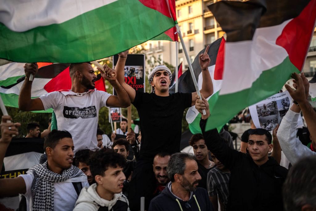 GREECE-ISRAEL-PALESTINIAN-CONFLICT-DEMO