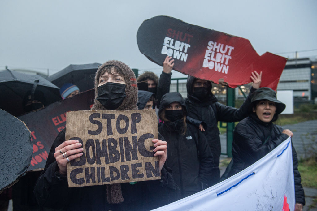 Activists Target Instro Precision Office Over Links To Israeli Military Contractor