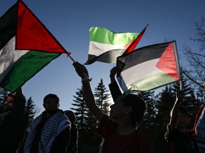 Thousands Gather At Pro-Palestinian Demonstration In Edmonton