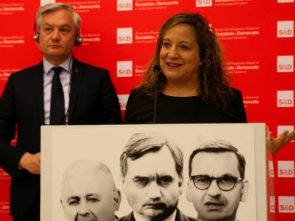 Press Conference At The Congress Of The Progressive Alliance Of Socialists And Democrats In The European Parliament And The New Left Party In Krakow