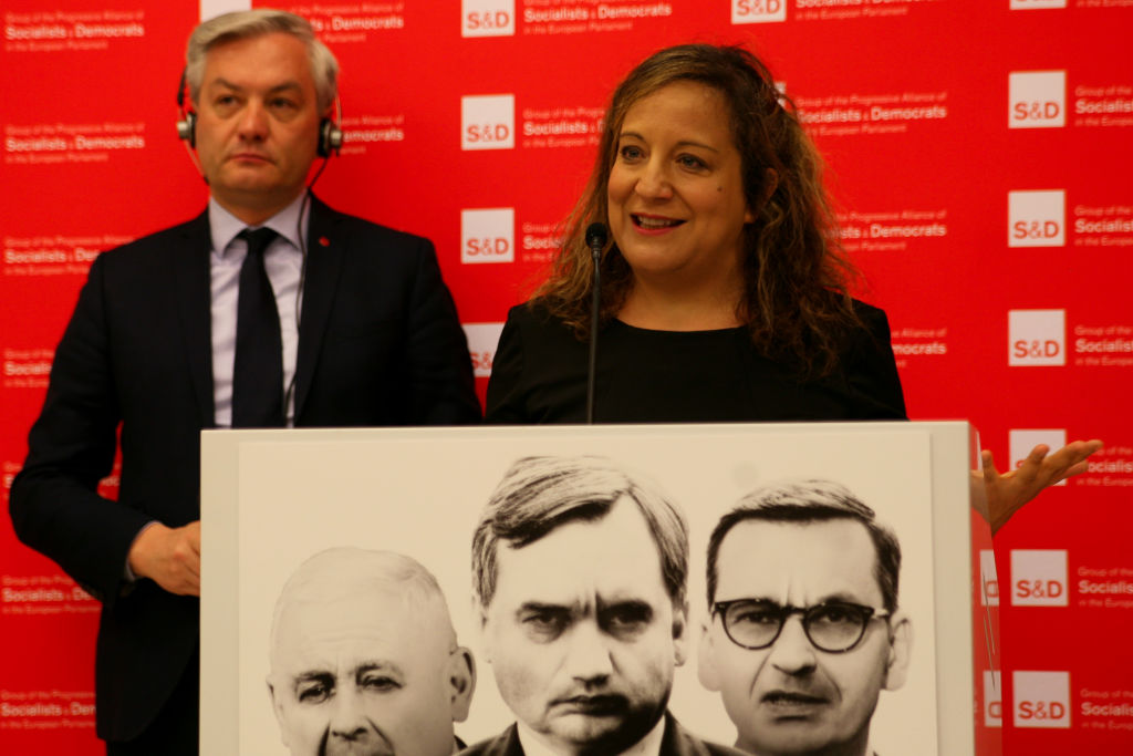 Press Conference At The Congress Of The Progressive Alliance Of Socialists And Democrats In The European Parliament And The New Left Party In Krakow