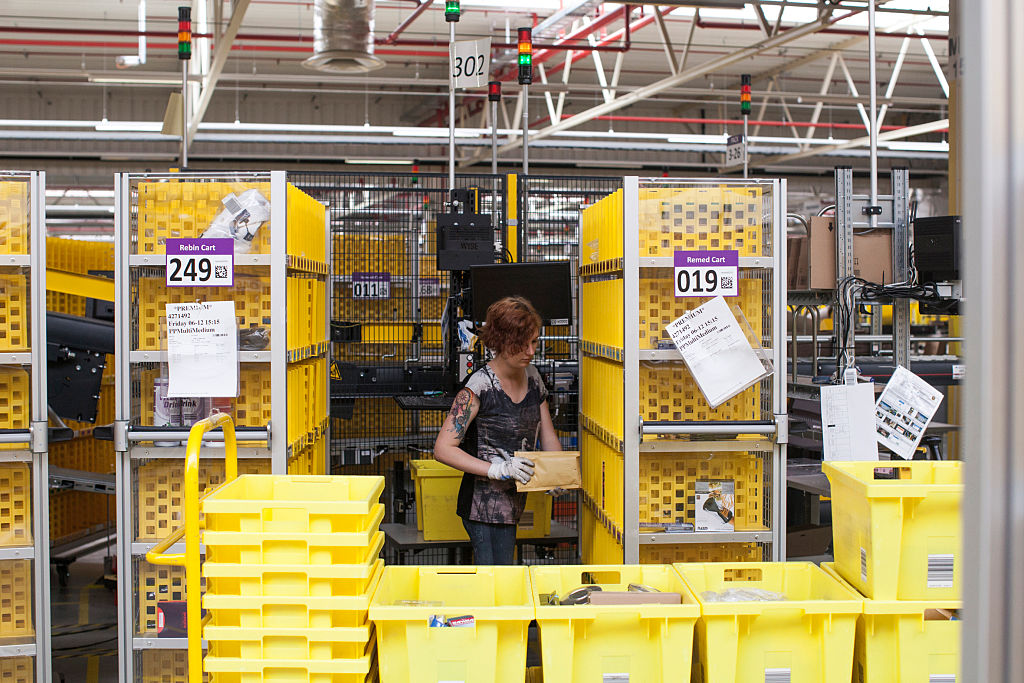 Inside An Amazon.com Inc. Fulfillment Center