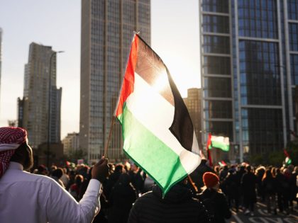 National March For Palestine Demonstration In London