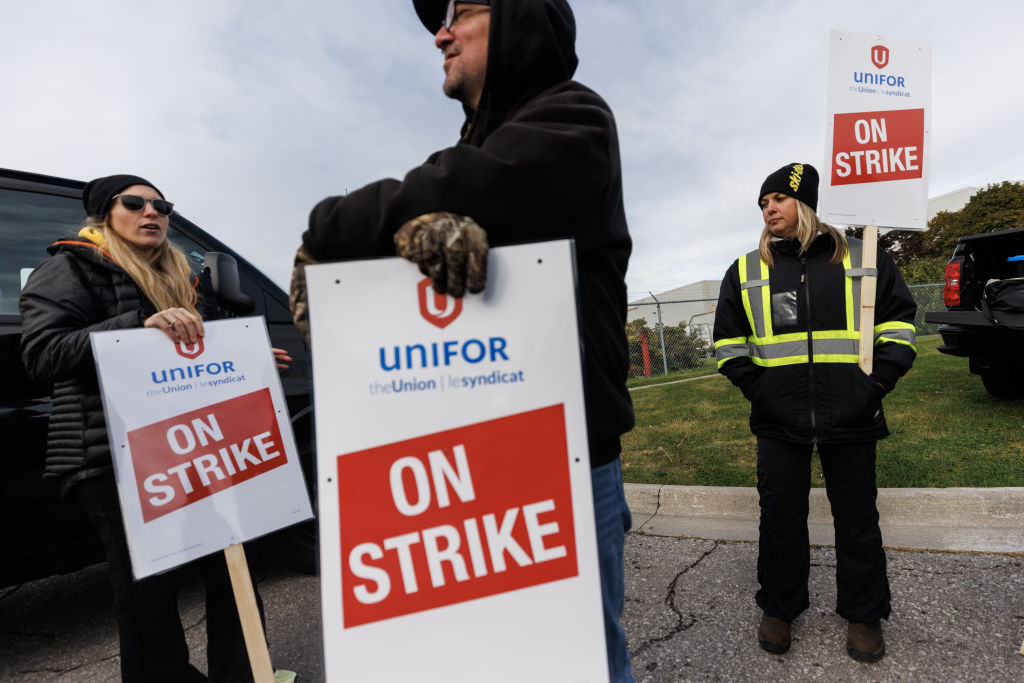 General Motors Hit With Strike At Engine And Truck Factories In Canada