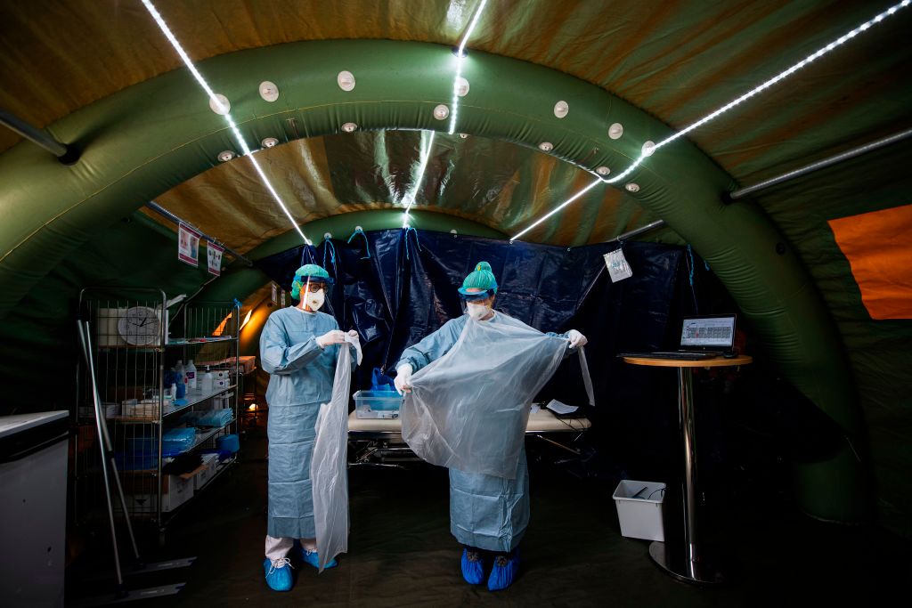 TOPSHOT-SWEDEN-HEALTH-VIRUS