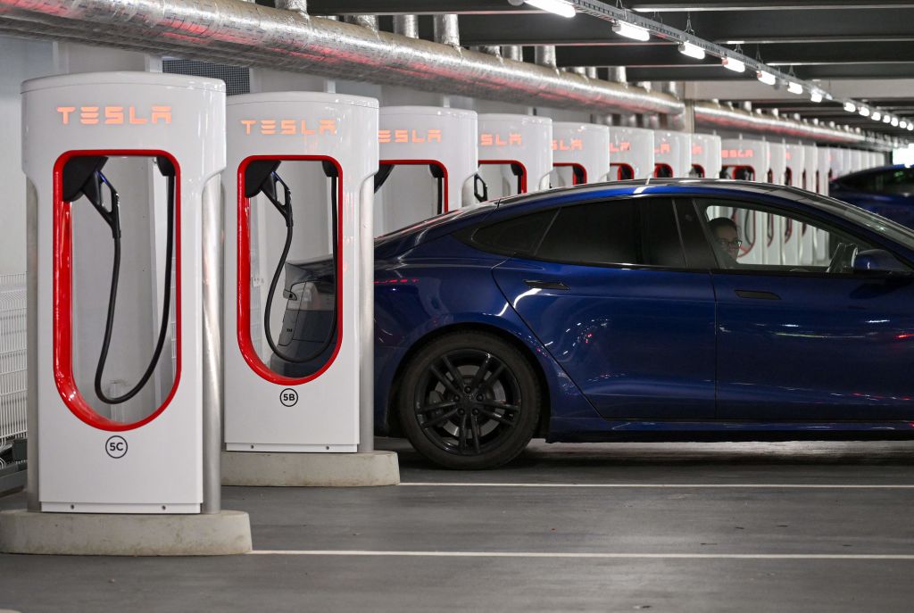 GERMANY-US-TRANSPORT-AUTOMOBILE-ELECTRIC-VEHICLES-MUSK-TESLA