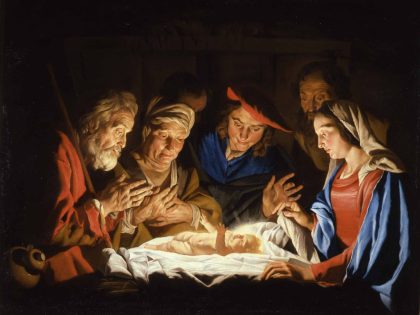 The Adoration Of The Christ Child