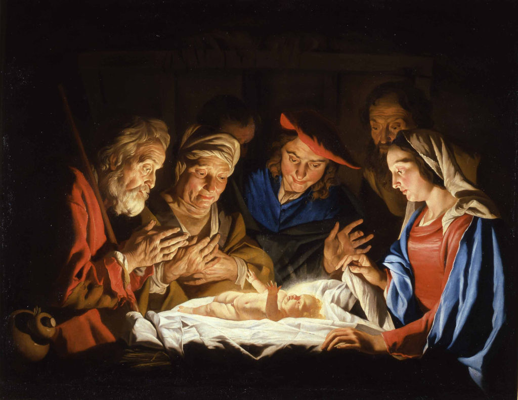 The Adoration Of The Christ Child