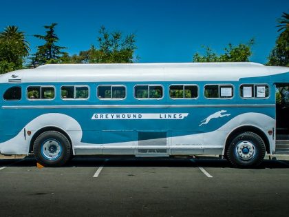 Old Greyhound Bus