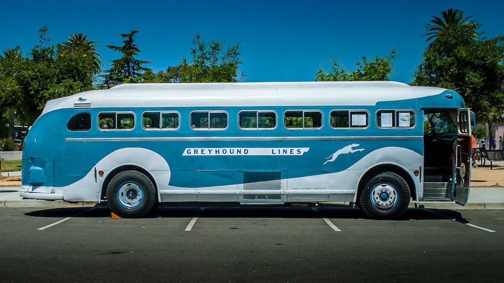 Old Greyhound Bus