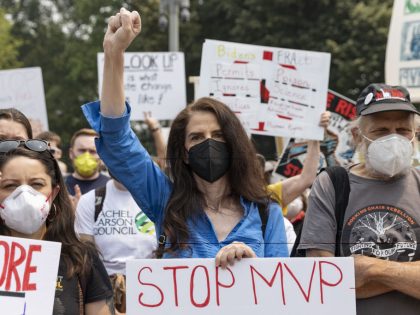 Mountain Valley Pipeline protest in DC
