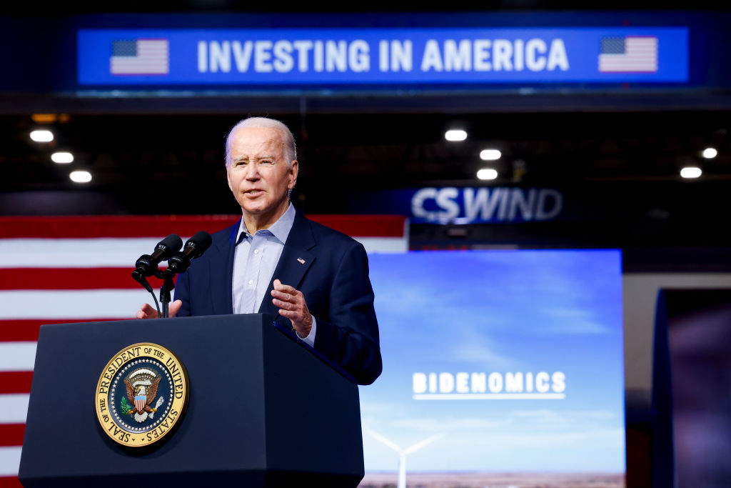 President Biden Discusses Bidenomics During Visit To CO Wind Tower Manufacturer