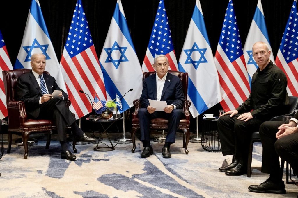 US President Joe Biden in Tel Aviv