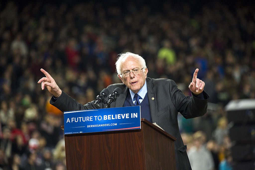 Presidential Candidate Bernie Sanders Holds Campaign Rally Ahead Of Washington Caucus
