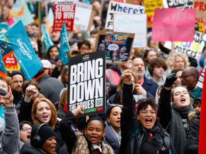 Worst UK Strikes for a Decade Shut Schools, Cripple Rail Network