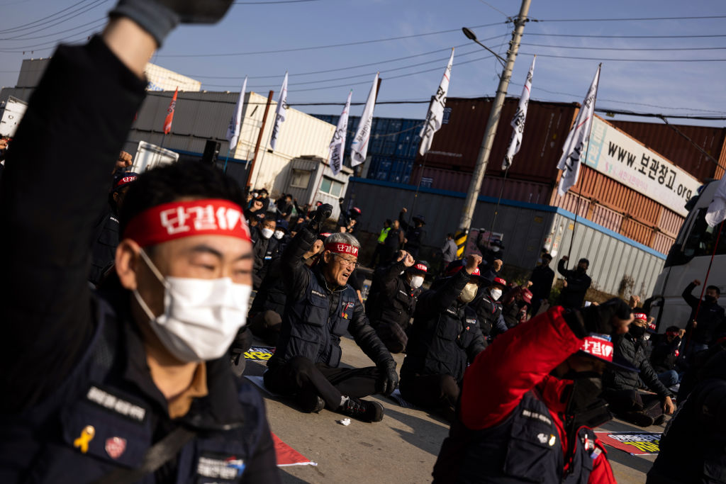 Korean Truckers Strike Again in Risk to Global Supply Chains