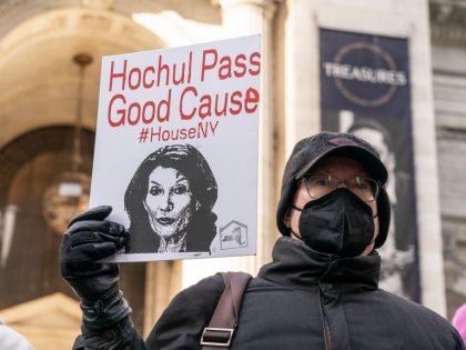 About 150 protesters gathered at NYPL (New York Public