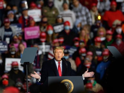 Donald Trump Holds MAGA Rally Ahead Of Election In Erie, PA