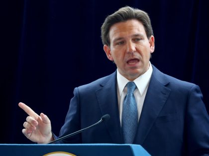 Florida Governor Ron DeSantis Speaks At The Reagan Presidential Library