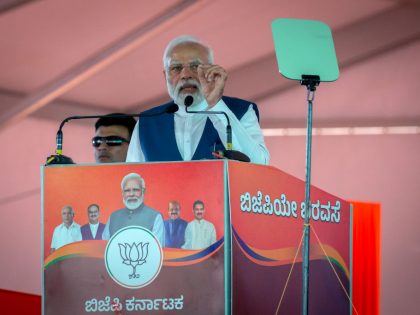 India's PM Modi Addresses Crowds in Poll-Bound Karnataka