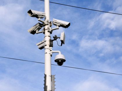 Surveillance cameras in Le Rove, France.
More and more