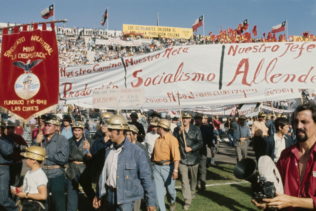 First Anniversary Of Salvador Allende's Presidency