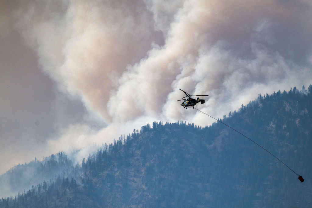 Trudeau Calls In Crisis Group As Wildfires Rage In Canada's West