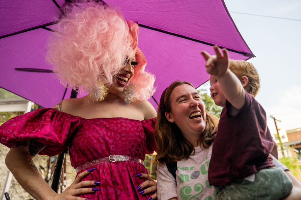 Drag Queen Story Time Reading Held In Austin, Texas