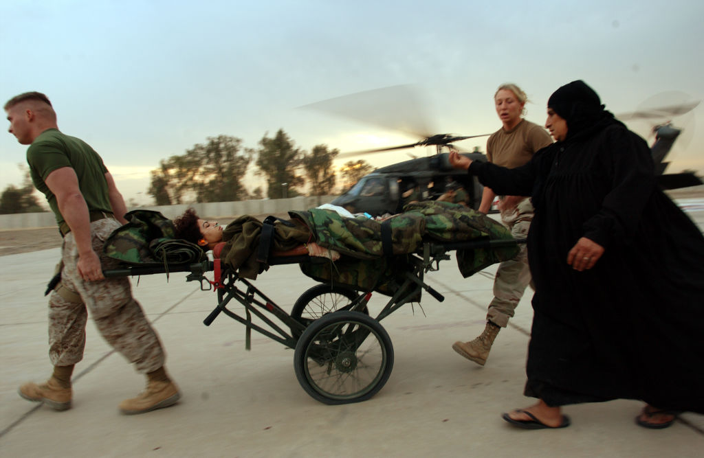 US Soldiers at Balad Air Force Base, Iraq