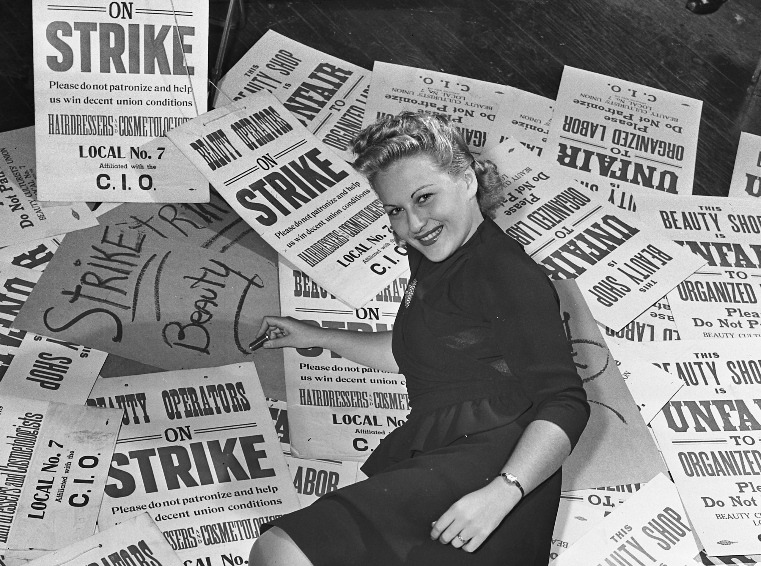 'Beauty Operators' On Strike