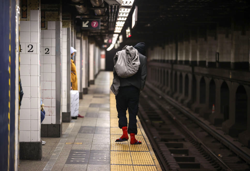 NYC plans to stop homeless people staying on subways