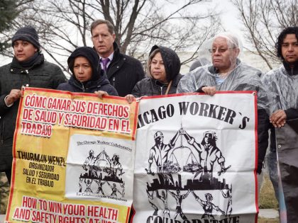 People Protest Outside Hearthside Foods Facility After Reports Of The Exploitation Of Child Migrant Workers