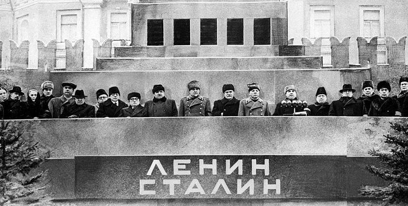 Key Political Figures During Stalin'S Funeral, 1953