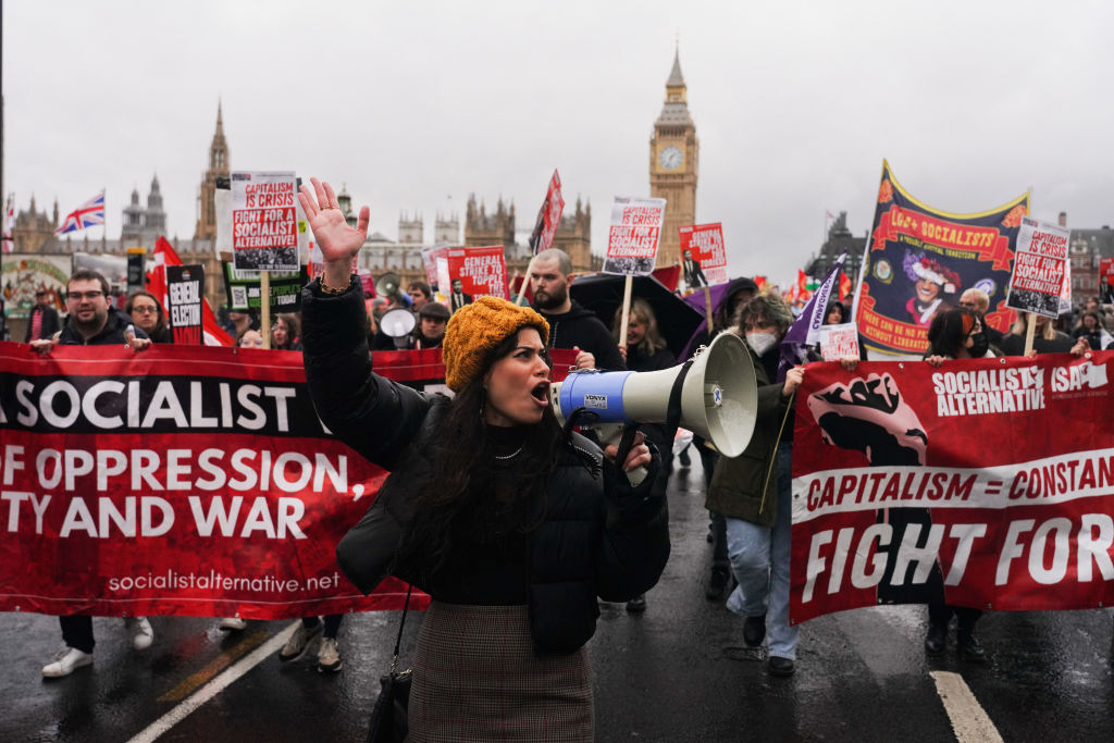 Thousands Attend Britain Is Broken Demonstration In London