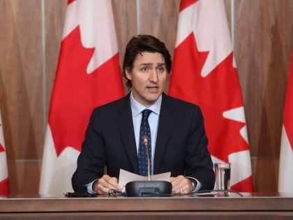 Prime Minister Justin Trudeau Holds News Conference