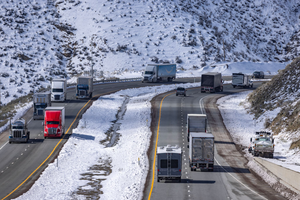 Californians Across The State See Snow In Unusually Low Elevations As Massive Storm Moves East