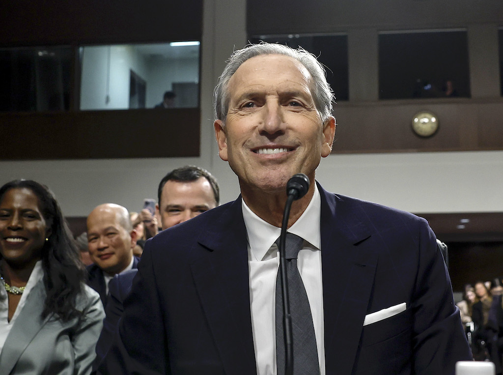 Starbucks CEO Schultz Testifies At Senate Hearing On Labor And Unions