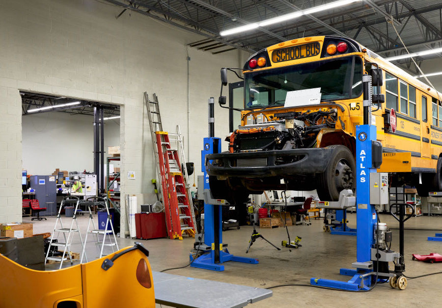 The Next EV Push Is An Overhaul Of The Iconic American School Bus