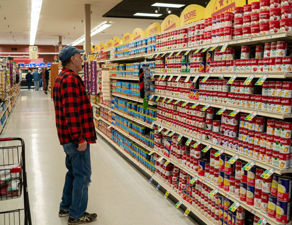 Soup For Sale In Greenville New York Supermarket