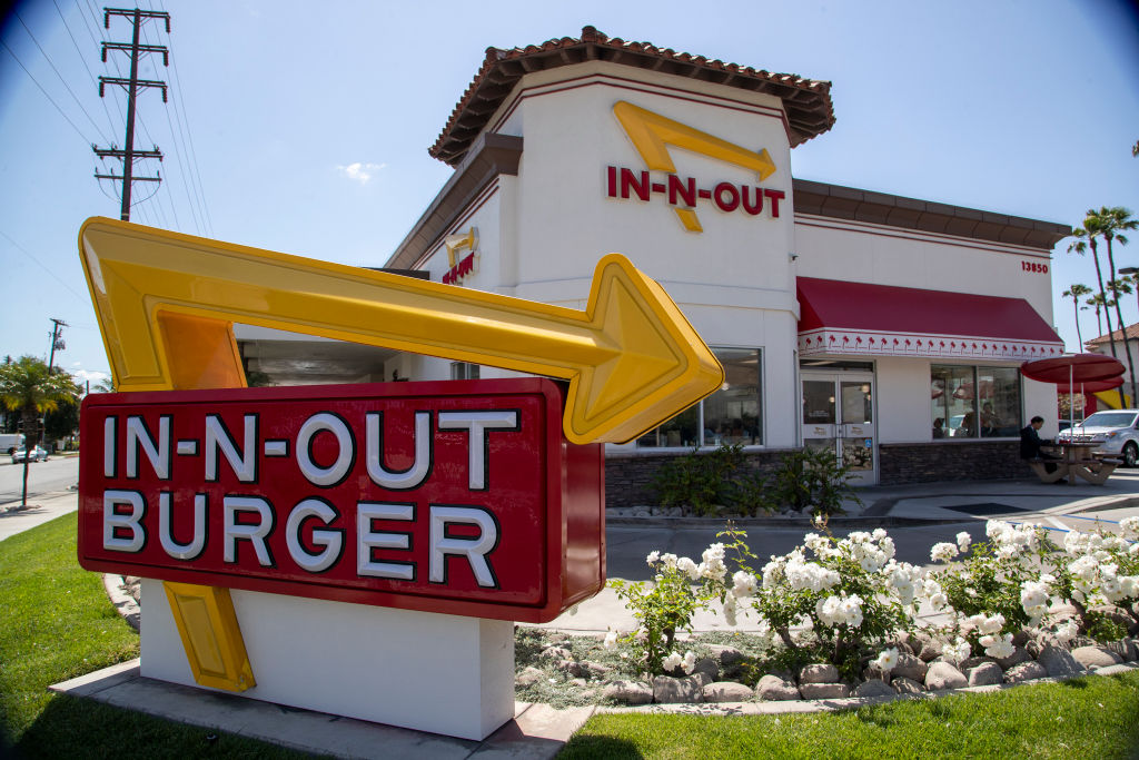 In-n-Out Burger in Badwin Park for