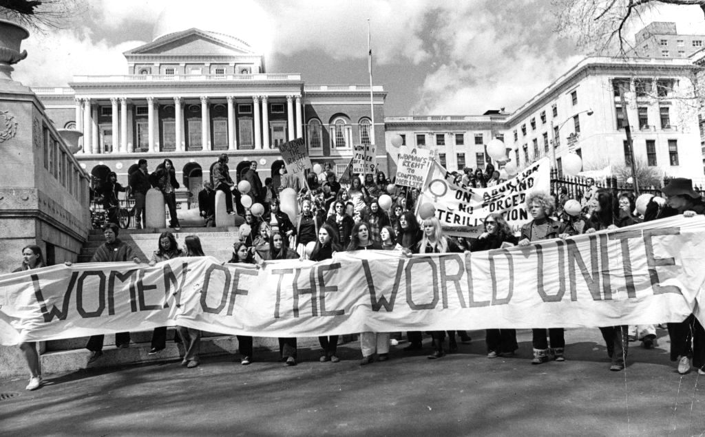 Women's Rights Protest In 1971