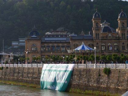 Closing Of Eh Bildu's Campaign In San Sebastian