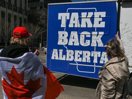 Alberta Wide Freedom Convoy - No More Mandates Protest In Edmonton