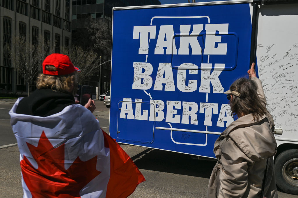 Alberta Wide Freedom Convoy - No More Mandates Protest In Edmonton