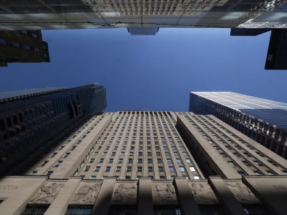 Architecture has shifted from buildings with gargoyles and art to glass