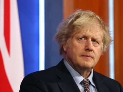 Boris Johnson Holds Virtual Press Conference On The Coronavirus Pandemic