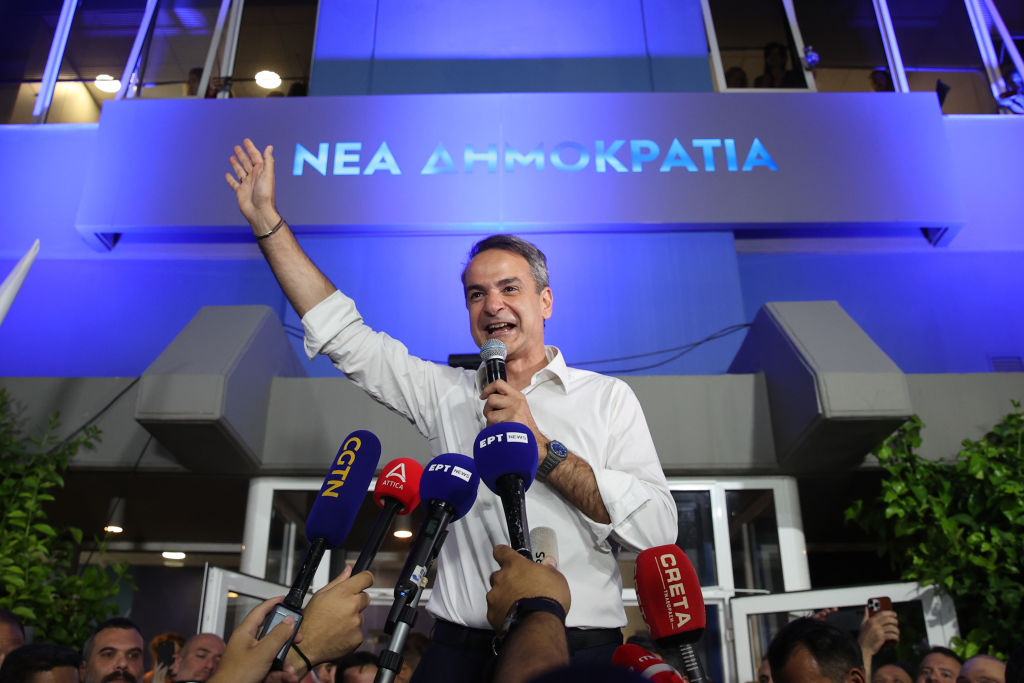 Conservative New Democracy party, led by Kyriakos Mitsotakis, leading in Greek elections: Exit polls
