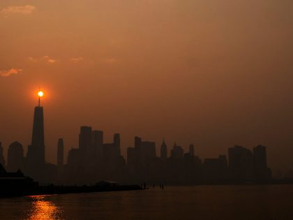 Smoke From Canadian Wildfires Blows South Creating Hazy Conditions On Large Swath Of Eastern U.S.