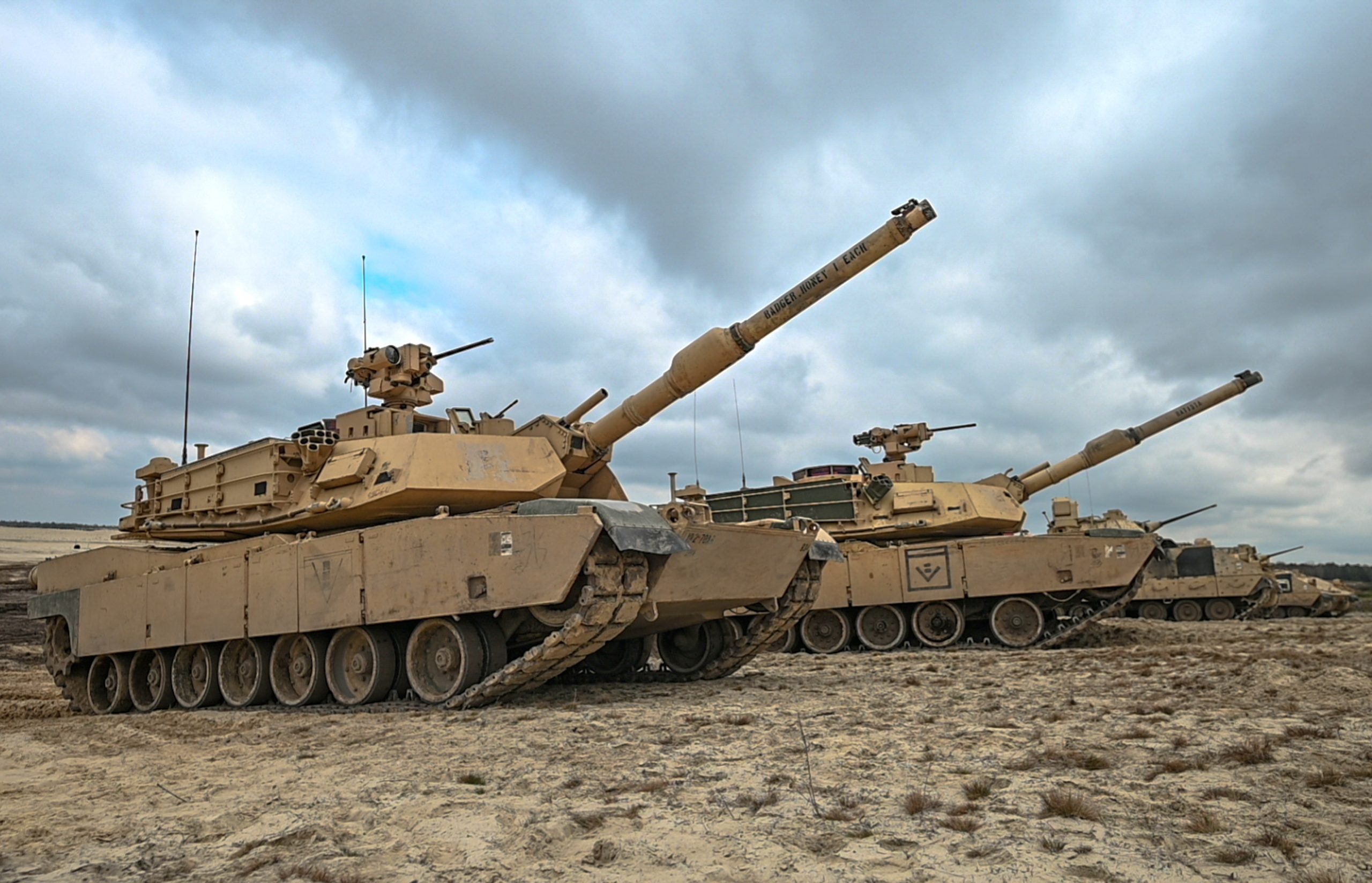 Abrams Tank Training In Nowa Deba